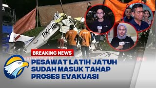 BREAKING NEWS - Begini Proses Evakuasi Pesawat Latih Jatuh Di BSD
