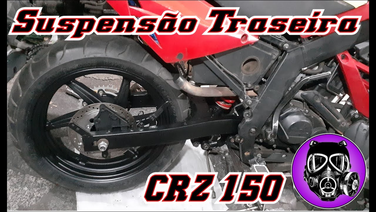 CRZ 150 - CORREÇÃO DOS LINKS DA SUSPENSÃO TRASEIRA PARTE 03 - Razor 06