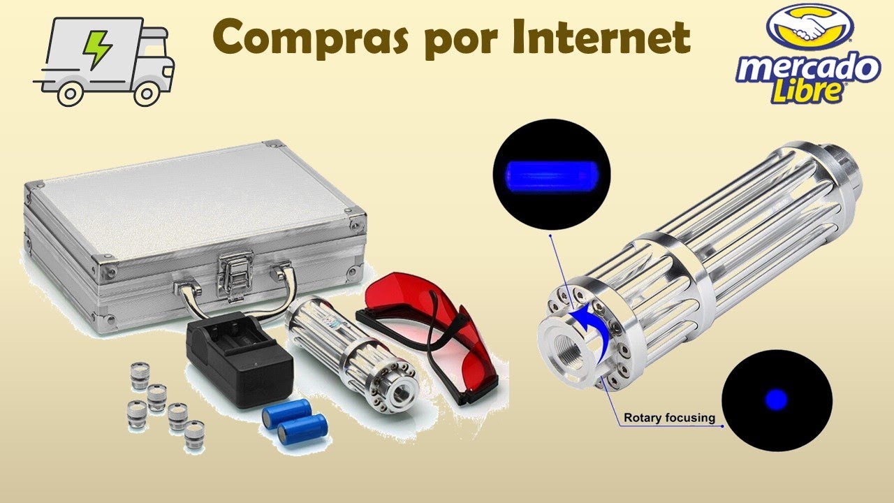 Compré el láser más potente 💪😱 del mundo 🌎