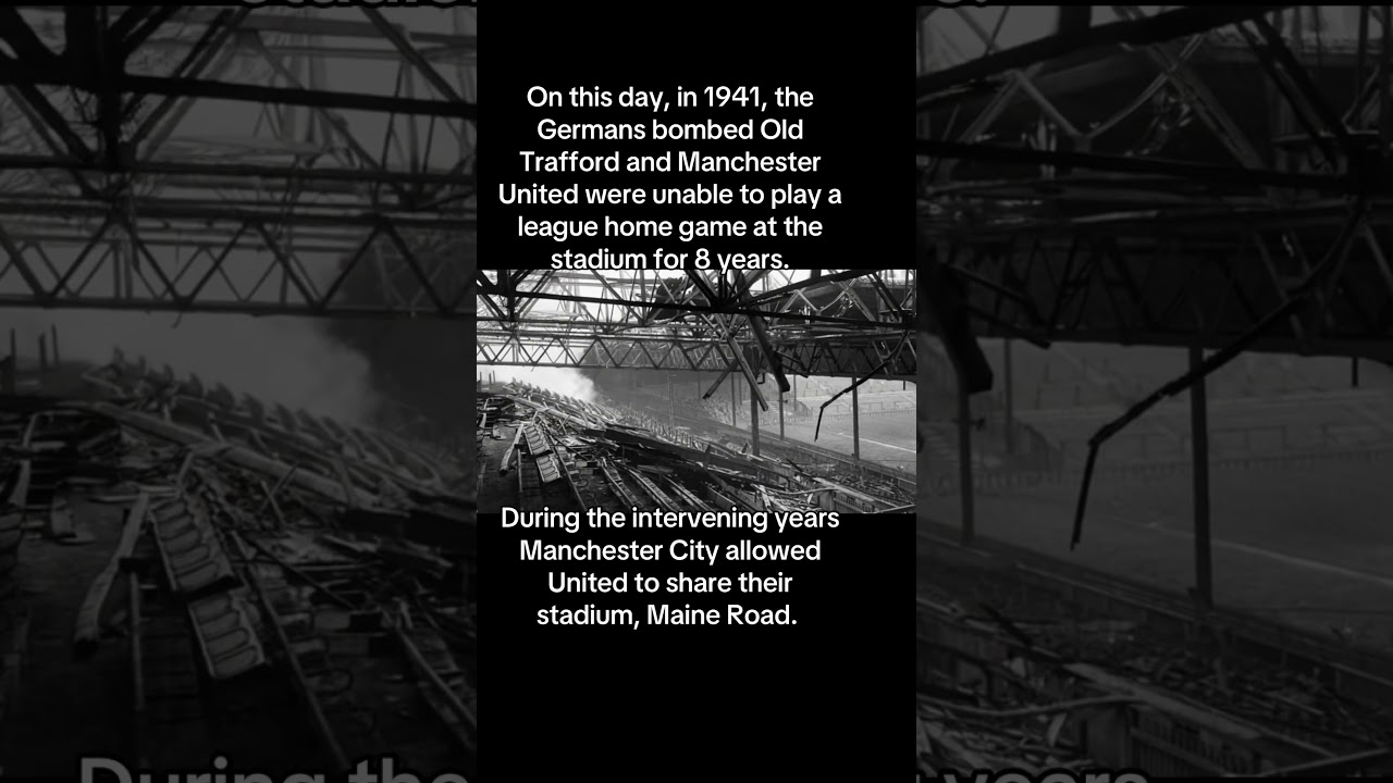 Bombed Old Trafford