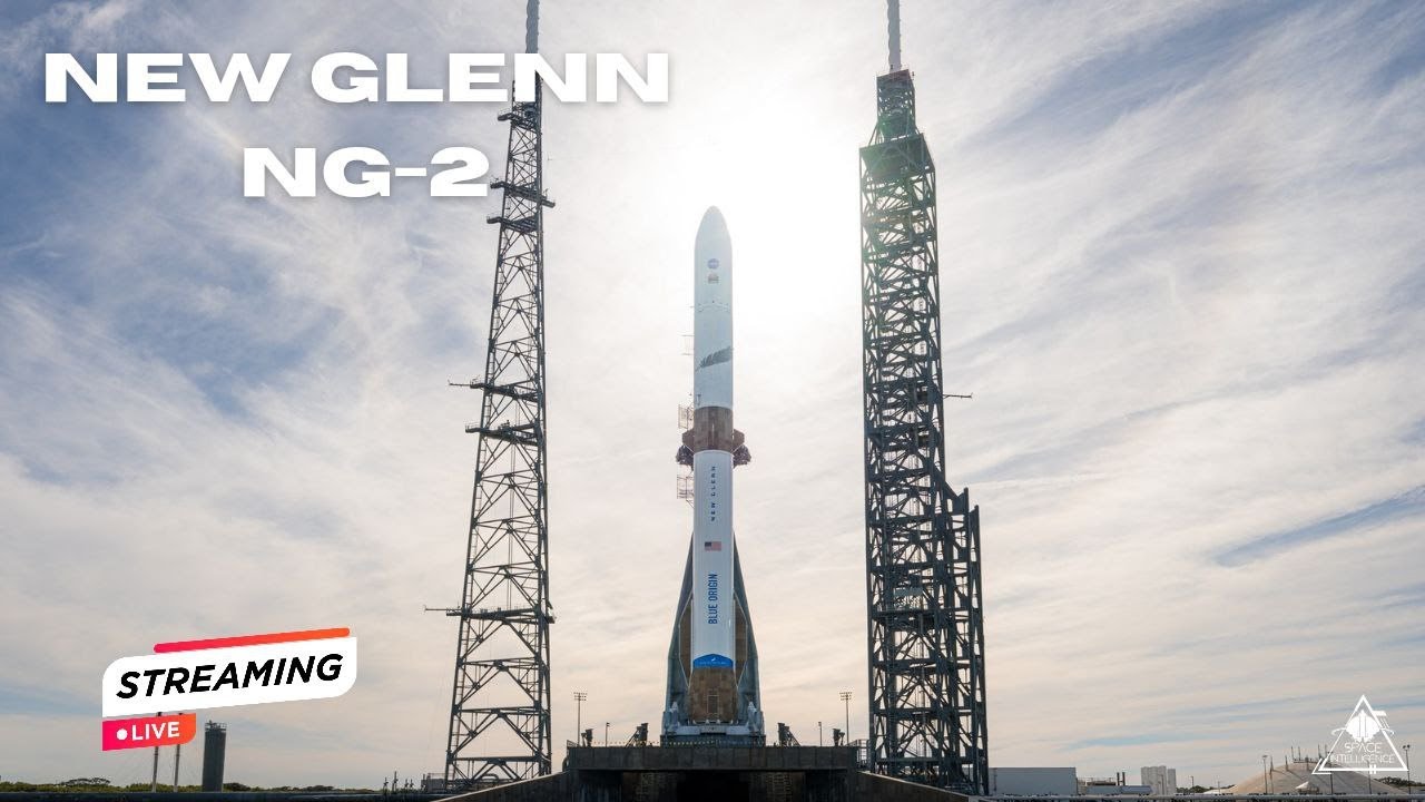 LIVE Blue Origin's New Glenn N2 launching ESCAPADE mission to Mars ...