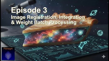 Episode 3, Images Registration, Integration and Weighted Batch Processing #space #science #astronomy