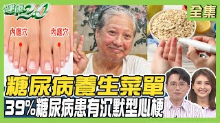 洪金寶曝糖尿病養生菜單！39%糖尿病患會有沉默型心梗 中醫3穴逆轉糖尿病！ 健康2.0 20240504【完整版】江坤俊 韋汝 袁明琦 柳朋馳 宋明樺 吳明珠 潘瑋翔@tvbshealth20