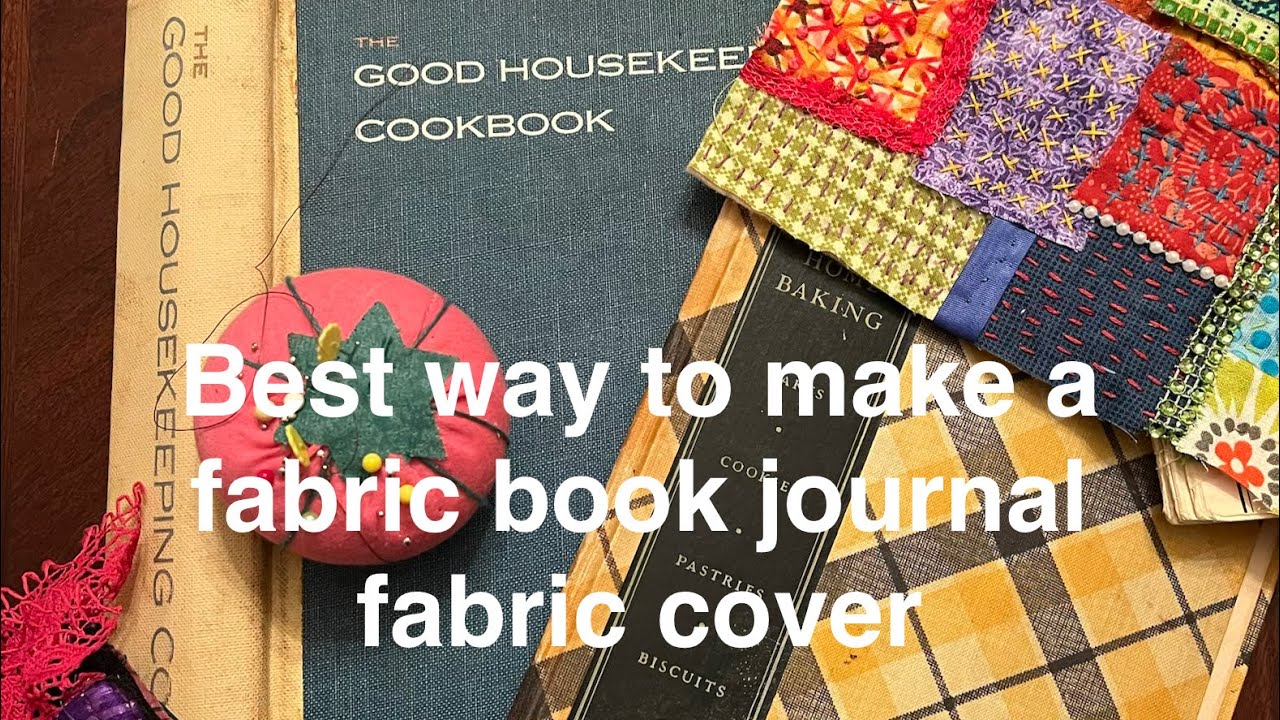 Лучшая выкройка для тканевой обложки для журнала 