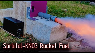 Making Sorbitol Rocket Candy + testing concrete nozzles