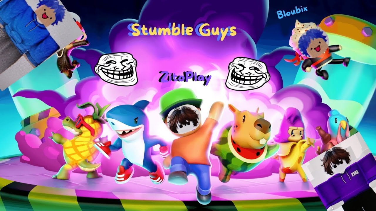 Triollando a gente en Stumble Guys 