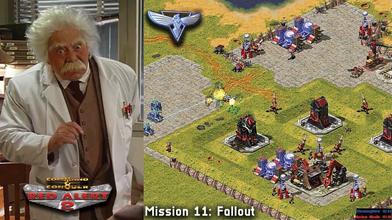 Red Alert 2 - Allied Mission 11: Fallout - YouTube