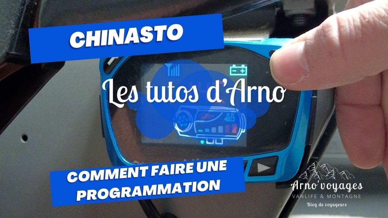 Tuto Chauffage] Chinasto - Programmer l'allumage et l'arrêt - Vevor 