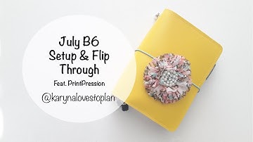 JULY B6 SETUP feat. PrintPression