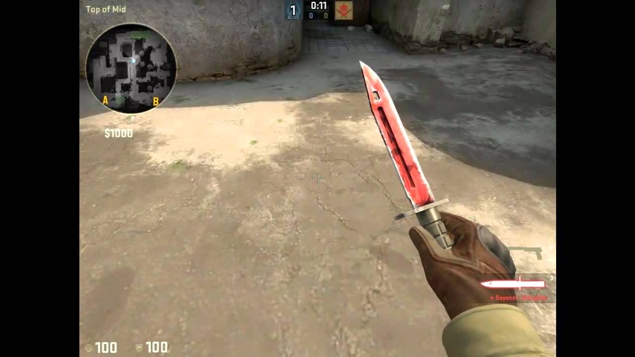 csgo items bayonet slaughter ft youtube