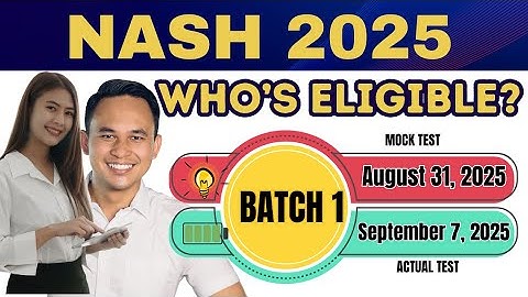 NASH 2025 Explained: Who Can Take It #NASH2025