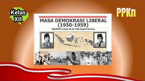 Berikut tidak termasuk pemberontakan yang terjadi pada masa demokrasi liberal adalah pemberontakan