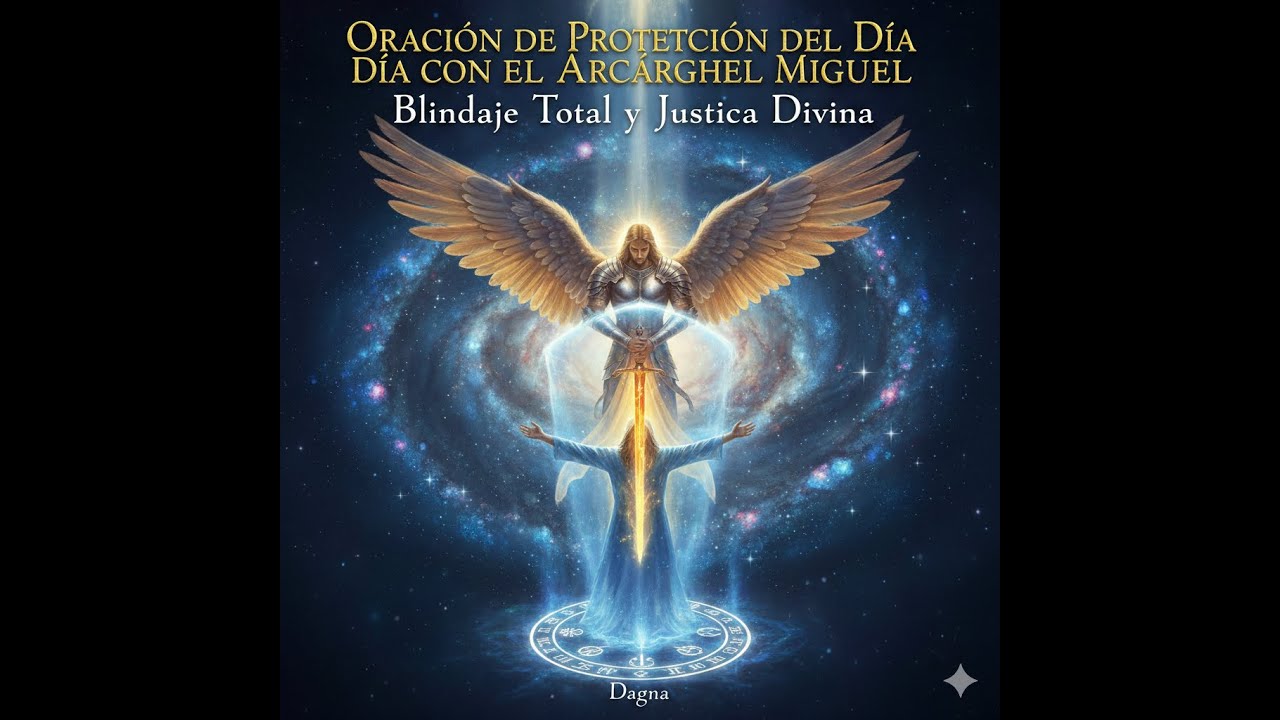 ORACIÓN DE PROTECCIÓN DEL DÍA CON EL ARCÁNGEL MIGUEL | Blindaje Total y Justicia Divina | Dagna
