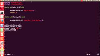 How to Write a Hello World Program in Linux Device driver screenshot 3