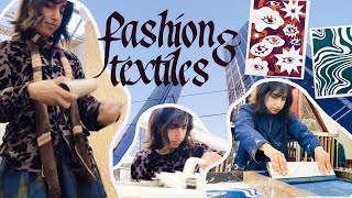 My week as a fashion & textiles student 🪡✨