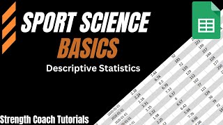 How to Calculate Descriptive Statistics In Google Sheets