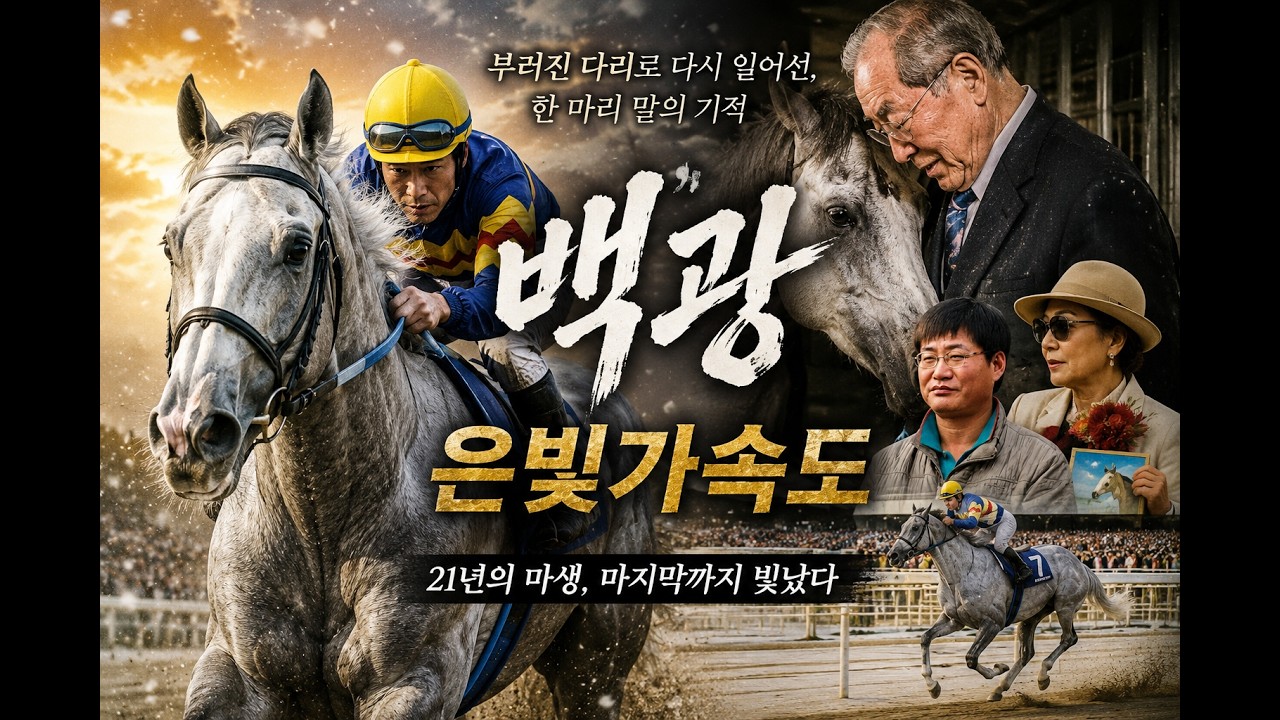 백광 눈보라를 가른 회색 유령 | 백광, 생애 마지막 질주#동물다큐 #감동실화 #기부