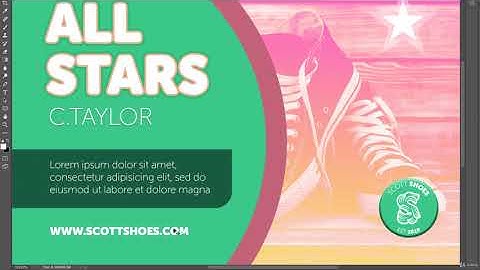 Adobe Photoshop Tutorials 18  How to add a drop shadow to text in Photoshop CC