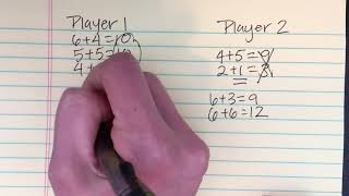 Addition Math Game - Pig