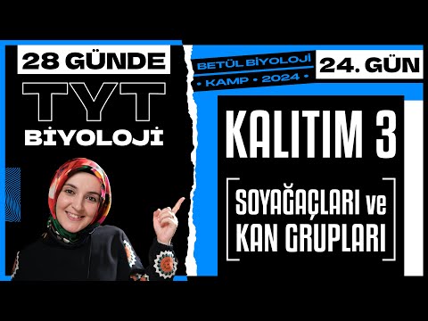 24) Kalıtım 3 | 10. Sınıf Biyoloji | 2024 TYT Biyoloji Kampı 24. Gün