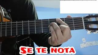 Se te nota(Andrés Cepeda) Tutorial de Guitarra por Charly Villa