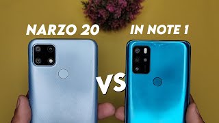 Micromax In Note 1 vs Relame Narzo 20 full Comparison | Best Gaming Smartphones Under 12000 in 2020