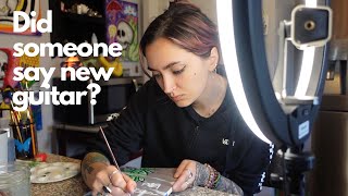 Productive day vlog aesthetic, painting on a skateboard & opening up about feelings of obligation