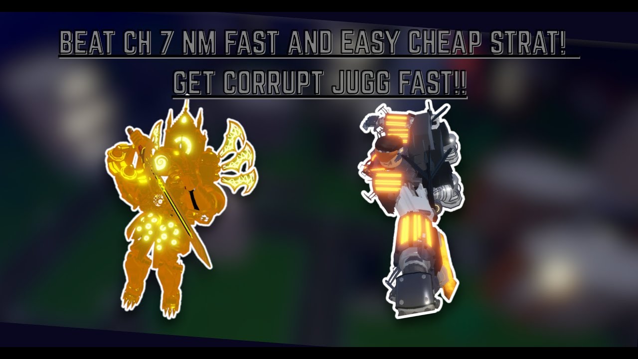 How too beat ch 7 nm fast and cheap! GET CORR JUGG FAST | Skibi defense