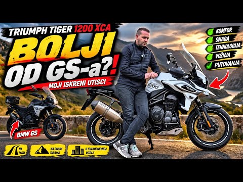 Video TRIUMPH TIGER 1200 XCA - BOLJI OD GS-a???