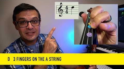 How to Play the D Scale on Violin! Essential Elements for Strings Book I Beginner Series p.10-11