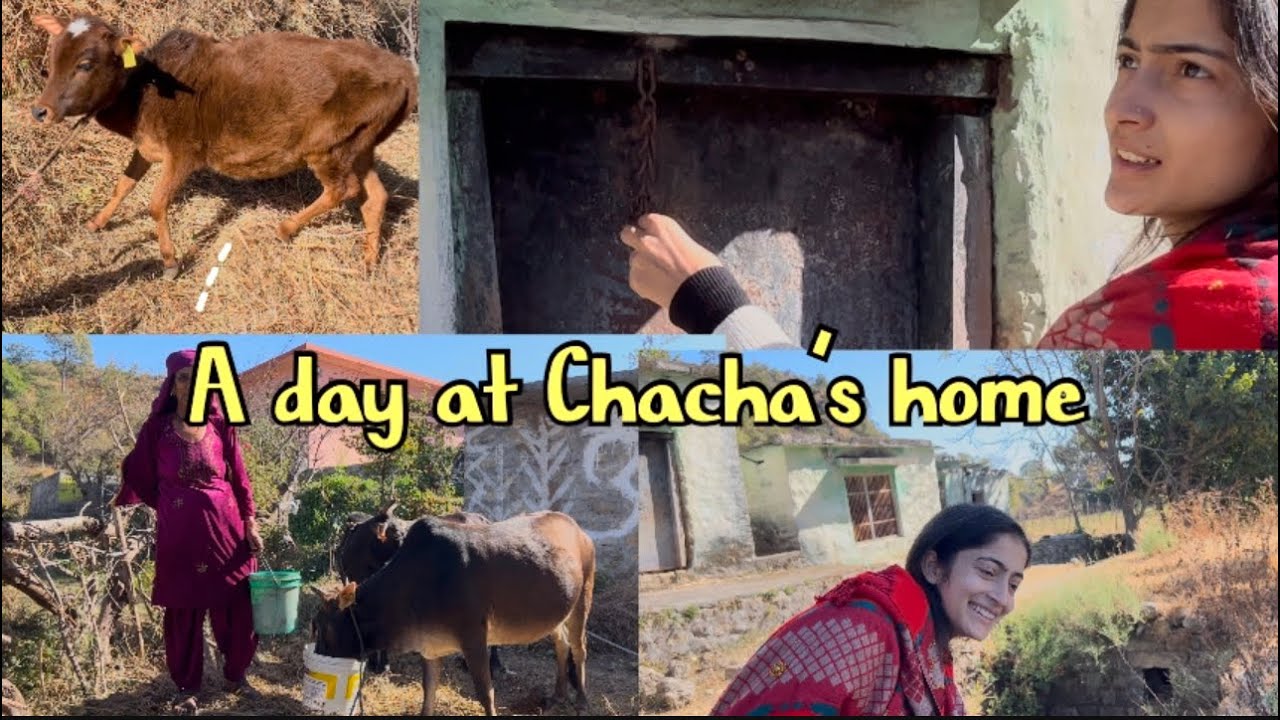 A day at chacha’s home🏔️🥶 - YouTube
