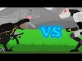 Indominus rexindoraptor and scorpius rex vs bradxlmade by me  auto rpg anything