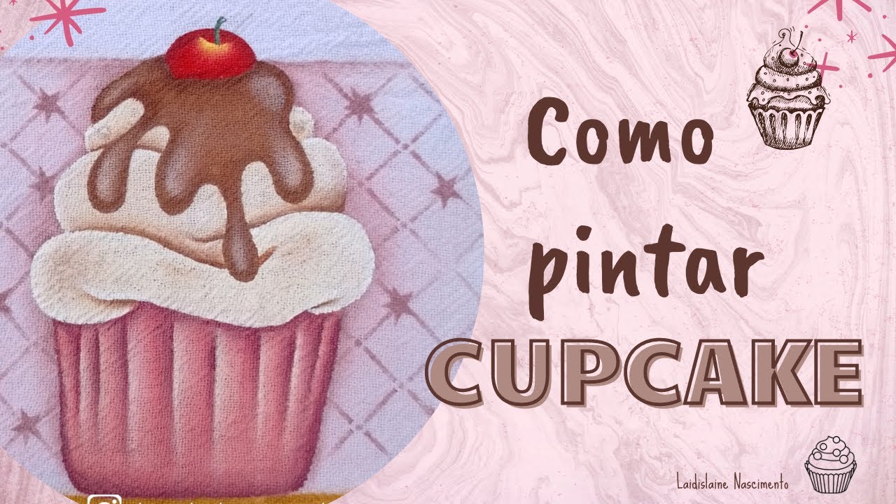 Como pintar CUPCAKE