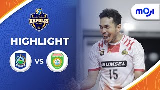 Highlight Kapolri Cup 2023 Nusa Tenggara Barat VS Sumatera Selatan 0-3 | Moji