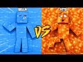 LAWA VS WODA ZABAWA W CHOWANEGO W MINECRAFT (Hide and Seek) | Vito vs Bella