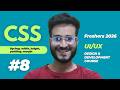 👉 Width, Height, Margin, Padding &amp; Background Image ⚡| CSS Tutorial for Beginners in Hindi 2026 | #8
