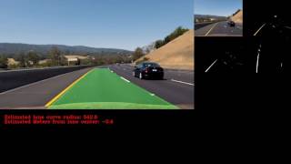 Advanced lane line detection - CARND project 4