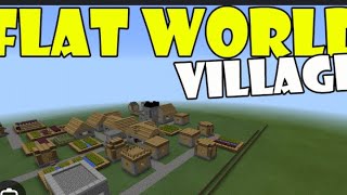 How to get village and stronghold on superflat bedrock 1.20 Minecraft survival ps4 ps5 Xbox windows