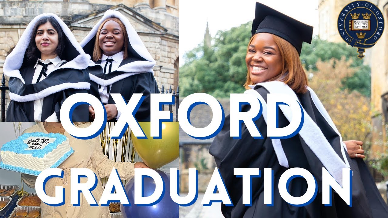 MY OXFORD UNIVERSITY GRADUATION VLOG 2021 celebrate with us YouTube