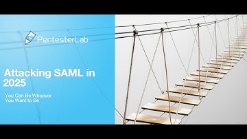 CRESTCon Australia 2025: Attacking SAML in 2025​ - Louis Nyffenegger