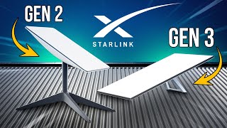 Starlink de 2ª e 3ª geração: Qual a melhor? Entenda as diferenças