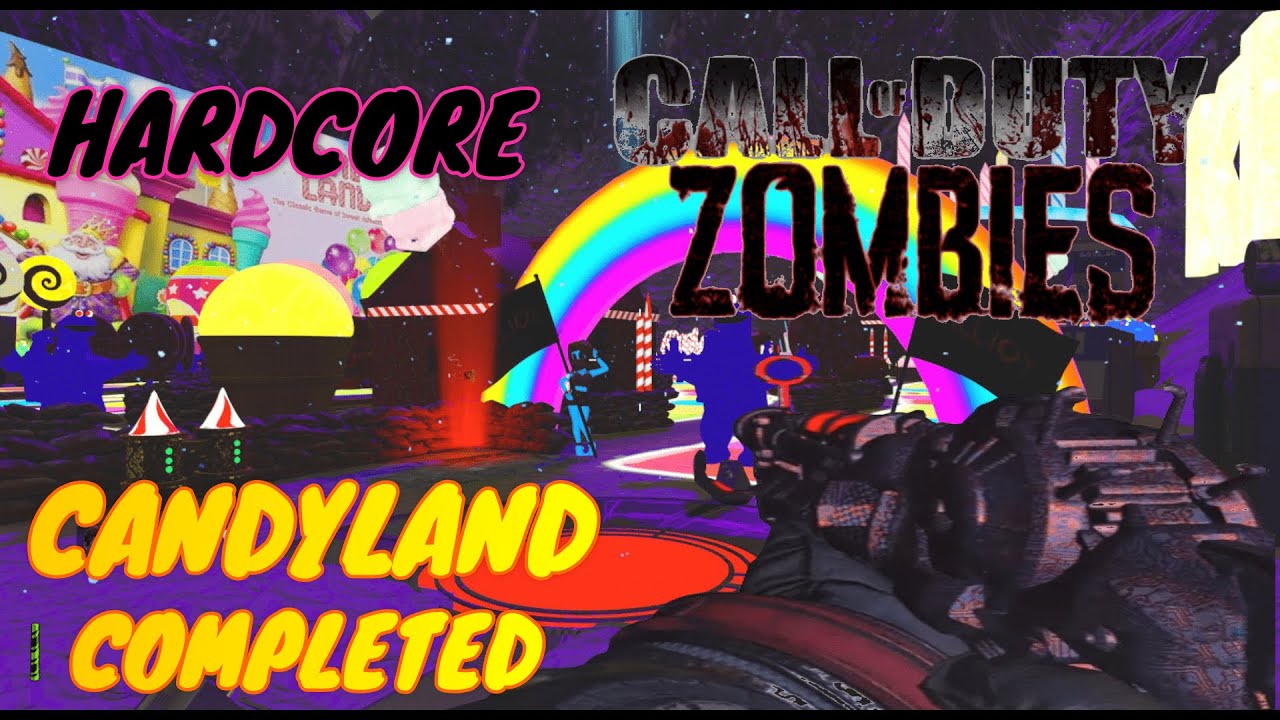 Call of Duty Zombies Candyland Board Game Solo Challenge (HARDCORE)
