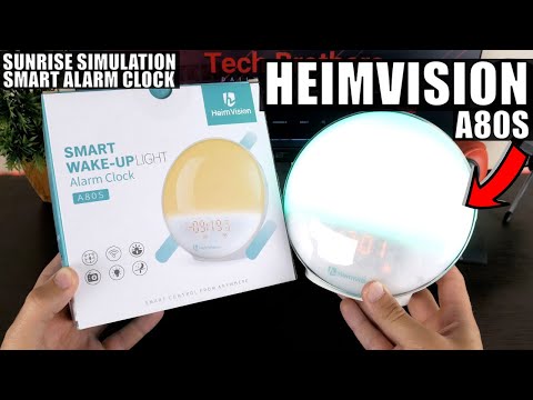 HeimVision A80S REVIEW: Wake Up Easy With Smart Alarm Clock!