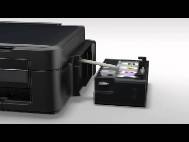 Epson EcoTank L555 - YouTube