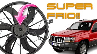 Replacing the electric radiator fan motor | Jeep Grand Cherokee WJ