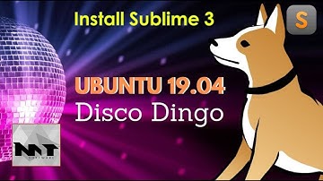 How to Install Sublime 3 on Ubuntu 19.04