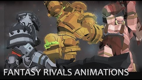 Fantasy Rivals Animations Set 1 - NOW on the Asset Store!