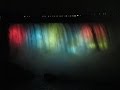 Night Niagara Falls with fireworks - YouTube