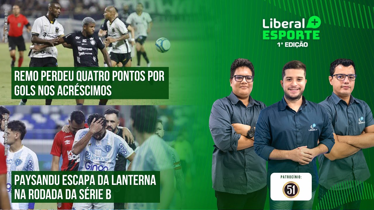 REMO PERDEU 4 PONTOS NOS ACRÉSCIMOS | PAYSANDU FORA DA LANTERNA ...