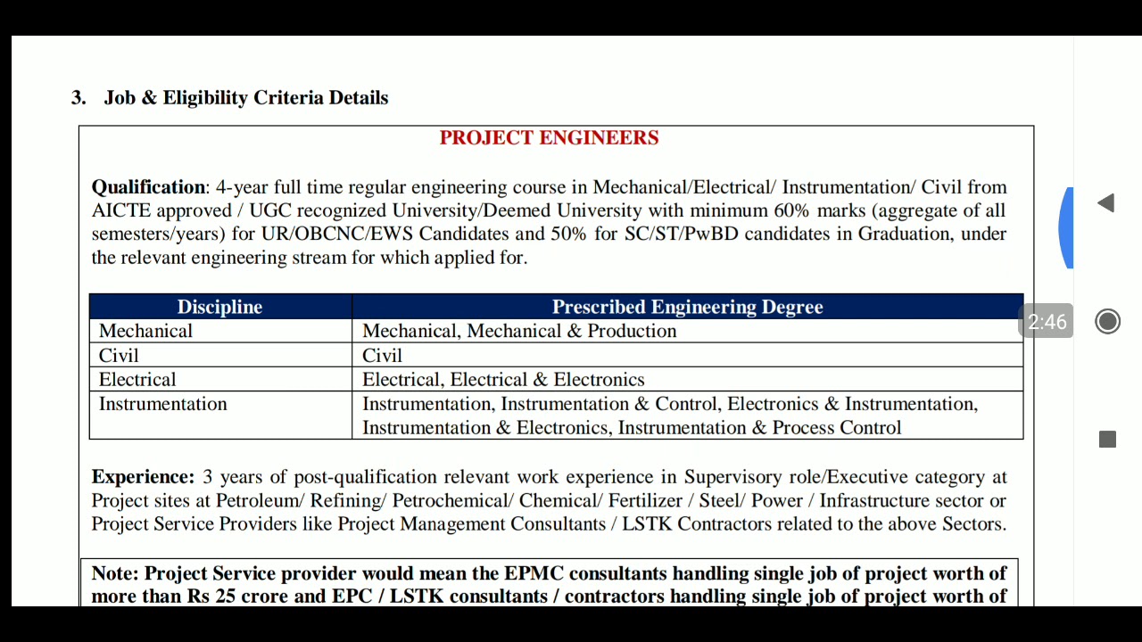 HPCL Recruitment FOR THE POST OF project engineer,  law officer,  hr,  fire and safety engineer